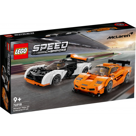 LEGO Speed Champions 76918 - McLaren Solus GT & McLaren F1 LM