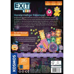 KOSMOS - EXIT - Das Spiel Kids: Monstermäßiger Rätselspaß