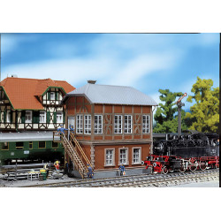 Faller - H0 - Stellwerk in Ziegelbauweise