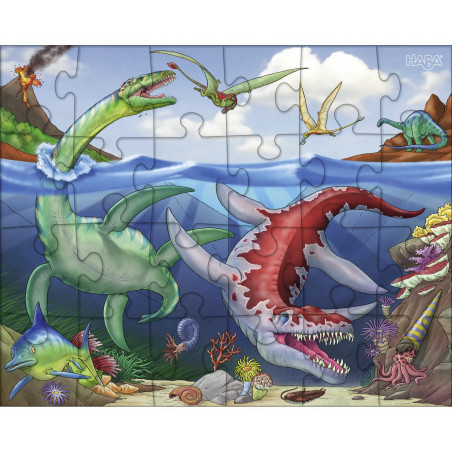 HABA - Puzzles Dinosaurier