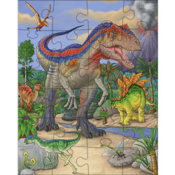 HABA - Puzzles Dinosaurier
