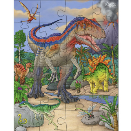 HABA - Puzzles Dinosaurier