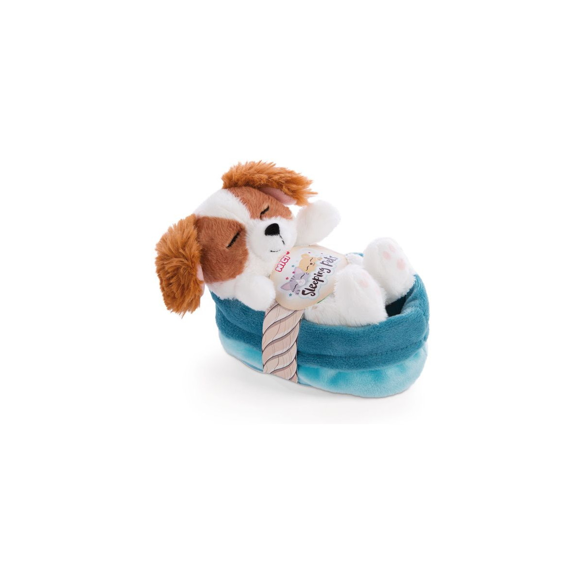 NICI - Sleeping Pets - Welpe Cockerspaniel 12cm im Körbchen