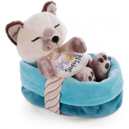 NICI - Sleeping Pets - Kätzchen Siamkatze 12cm im Körbchen NICI - Sleeping Pets - Kätzchen Siamkatze 12cm im Körbchen