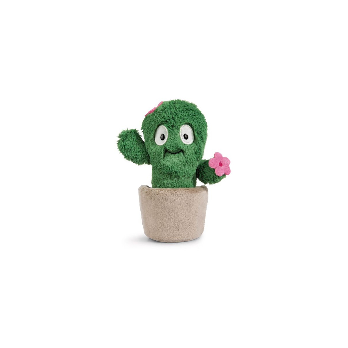 NICI - Funny Flowers - Green - Plüschfigur Kaktus Henriette 18cm