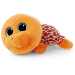 NICI - Glubschis Turtle Edition - Green - Kuscheltier Schildkröte orange Hubbli 25cm schlenkernd