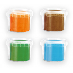 SES Creative - Feel good Knete - Nature 4x90gr