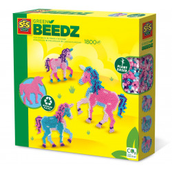 SES Creative - Green Beedz - Bügelperlenset Einhorn