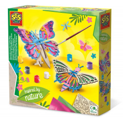 SES Creative - Holzschmetterlinge dekorieren - Inspired by nature