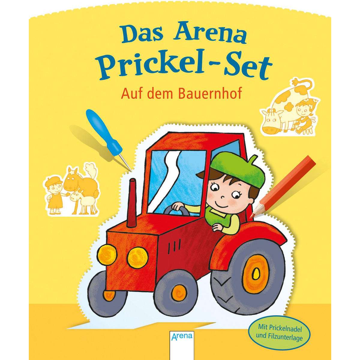 Arena Verlag - Das Arena Prickel-Set - Auf dem Bauernhof