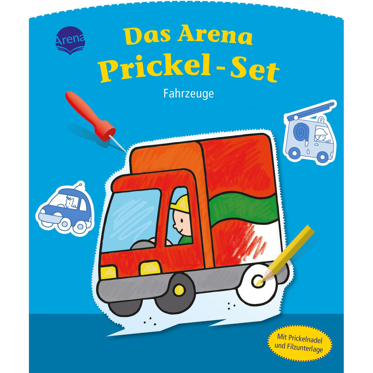 Arena Verlag - Das Arena Prickel-Set - Fahrzeuge