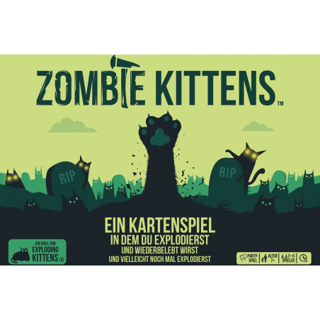 Exploding Kittens - Zombie Kittens Exploding Kittens - Zombie Kittens