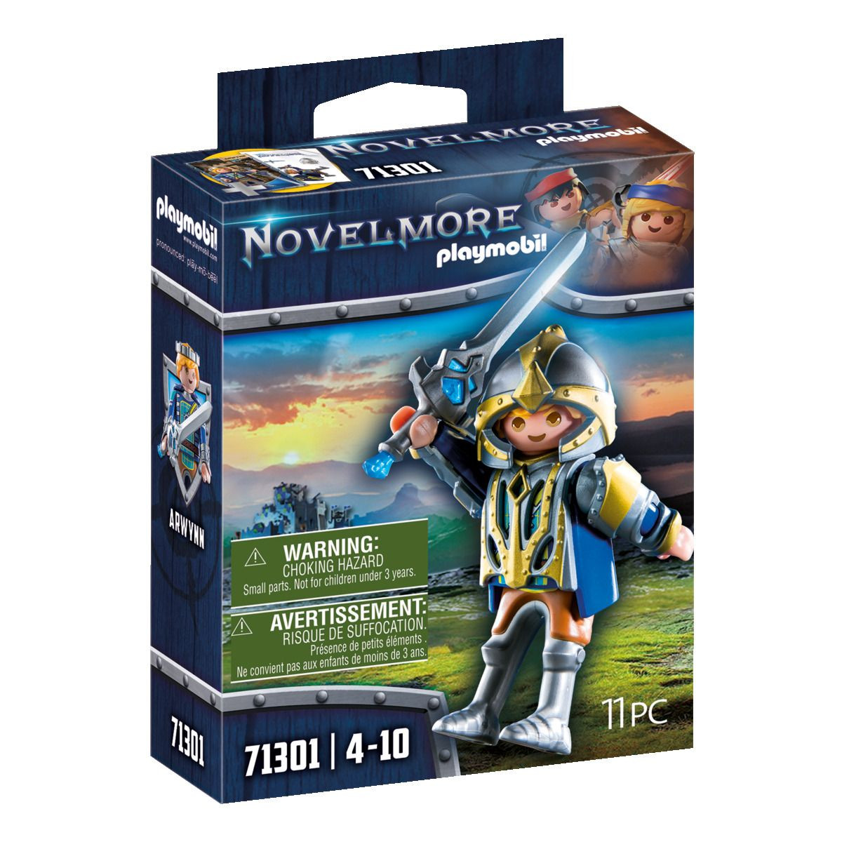 PLAYMOBIL 71301 - Novelmore - Arwynn mit Invincibus