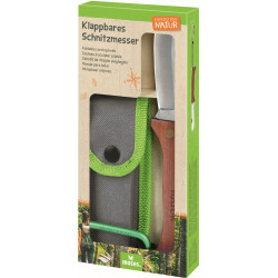 moses. - Expedition Natur Klappbares Schnitzmesser mit Holzgriff moses. - Expedition Natur Klappbares Schnitzmesser mit Holzgriff