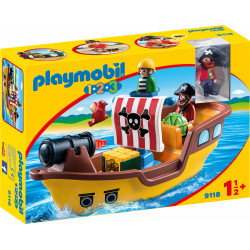 PLAYMOBIL 9118 - 1.2.3. - Piratenschiff