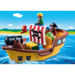 PLAYMOBIL 9118 - 1.2.3. - Piratenschiff