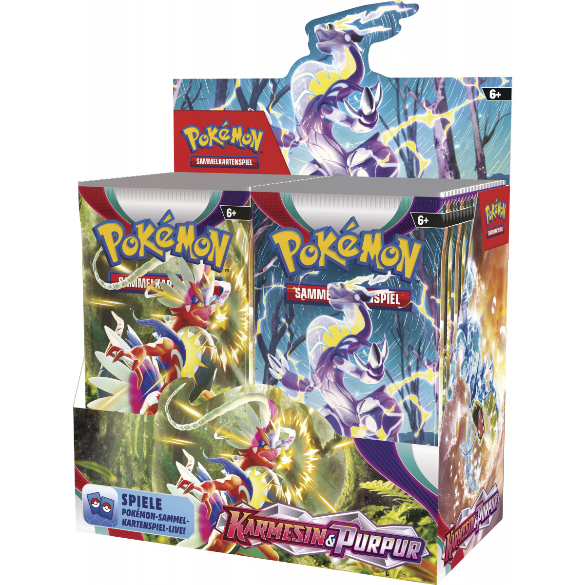 Pokémon TCG - KP01 Karmesin & Purpur Booster