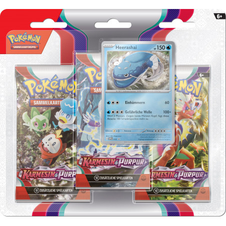 Pokémon - PKM KP01 3-Pack Blister DE MBE6