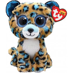 Ty - Beanie Boos - Cobalt Leopard, 15 cm