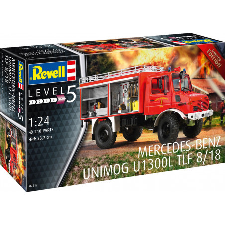 Revell - Mercedes-Benz Unimog U 1300 L TLF 8/18