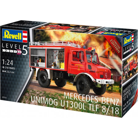 Revell - Mercedes-Benz Unimog U 1300 L TLF 8/18