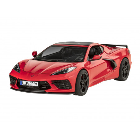 Revell - Corvette C8 Coupé, rot