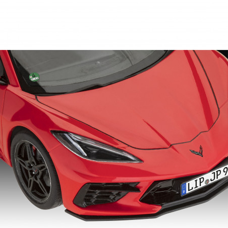 Revell - Corvette C8 Coupé, rot