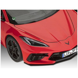 Revell - Corvette C8 Coupé, rot