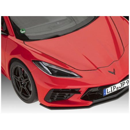 Revell - Corvette C8 Coupé, rot