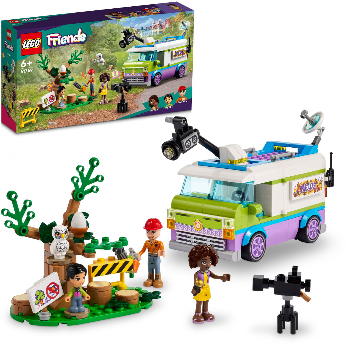 LEGO Friends 41749 - Nachrichtenwagen