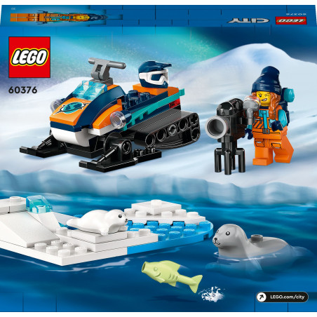 LEGO City 60376 - Arktis-Schneemobil