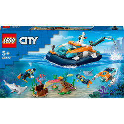 LEGO City 60377 - Meeresforscher-Boot