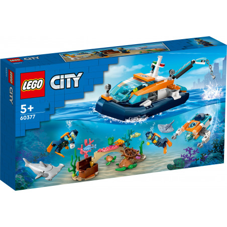 LEGO City 60377 - Meeresforscher-Boot