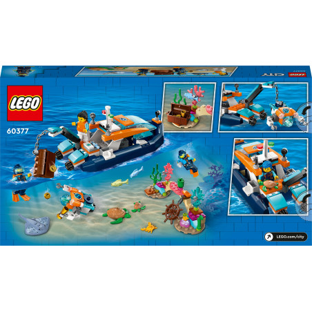 LEGO City 60377 - Meeresforscher-Boot