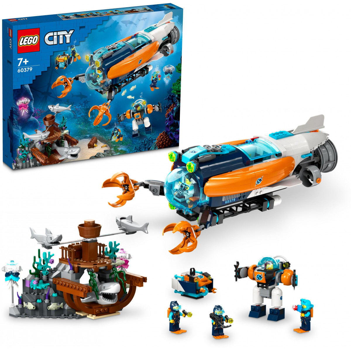 LEGO City 60379 - Forscher-U-Boot