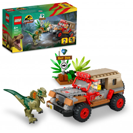 LEGO Jurassic Park 76958 - Hinterhalt des Dilophosaurus