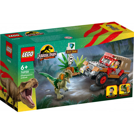 LEGO Jurassic Park 76958 - Hinterhalt des Dilophosaurus