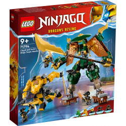 LEGO Ninjago 71794 - Lloyds und Arins Training-Mechs