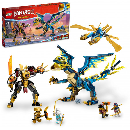 LEGO Ninjago 71796 - Kaiserliches Mech-Duell gegen den Elementardrachen