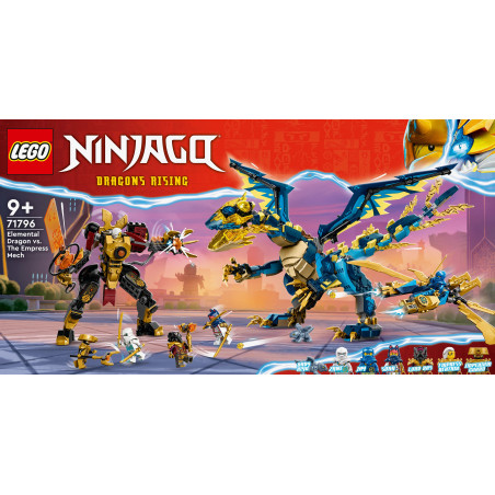 LEGO Ninjago 71796 - Kaiserliches Mech-Duell gegen den Elementardrachen