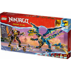 LEGO Ninjago 71796 - Kaiserliches Mech-Duell gegen den Elementardrachen