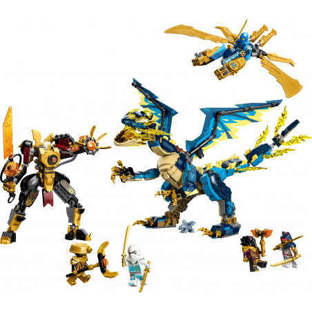 LEGO Ninjago 71796 - Kaiserliches Mech-Duell gegen den Elementardrachen