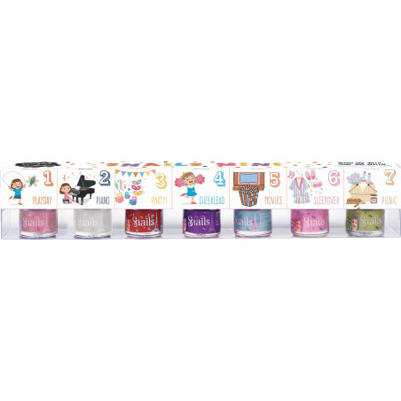 Snails - Geschenkset Nagellack Mini 7x7ml Snails - Geschenkset Nagellack Mini 7x7ml