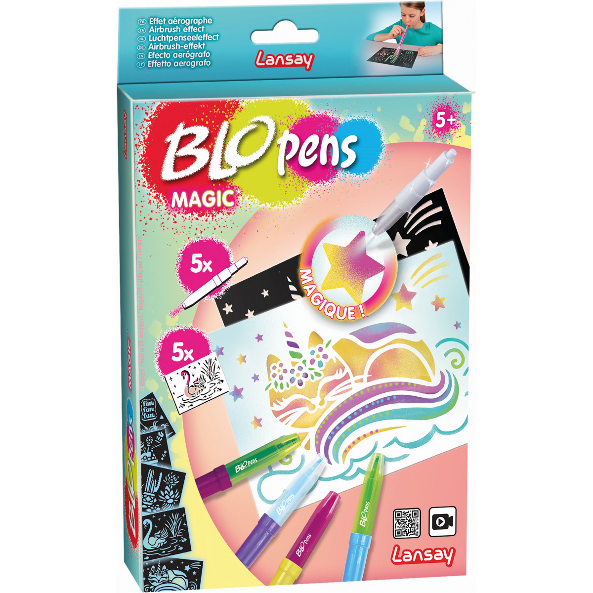 Blopens - Sprühstifteset Magie