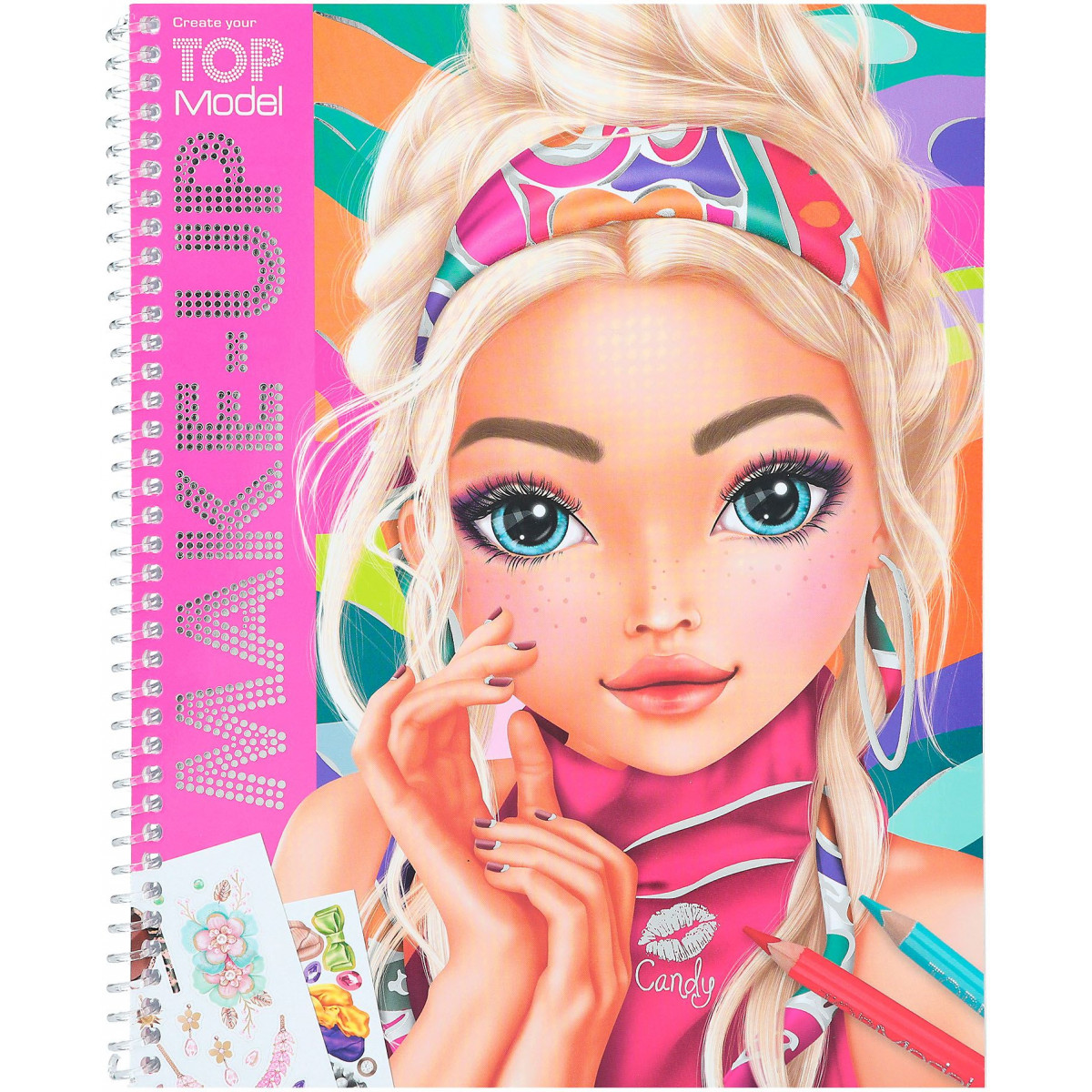 Depesche - TOPModel - Create your TOPModel Make-Up Malbuch