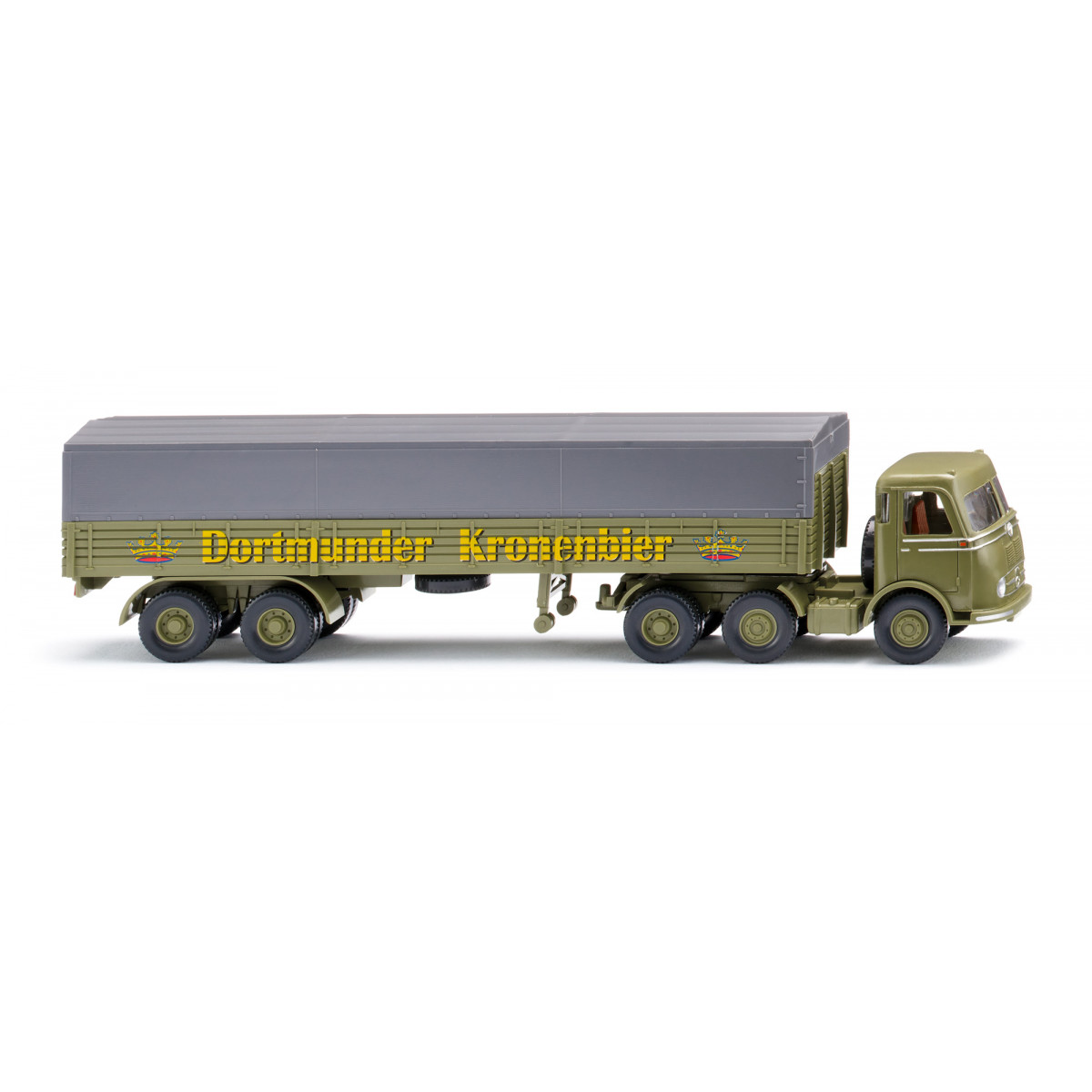 Wiking - Pritschensattelzug (MB LPS333) "Dortmunder Kronenbier"