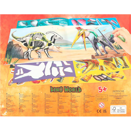 Depesche - Dino World - Sticker Fun Depesche - Dino World - Sticker Fun