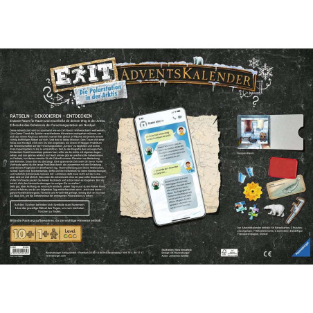 Ravensburger - Exit Adventskalender Die Polarstation in der Arktis Ravensburger - Exit Adventskalender Die Polarstation in der Arktis