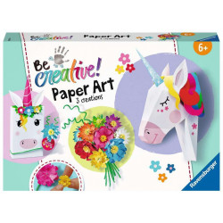 Ravensburger - BeCreative Paper Art Unicorn