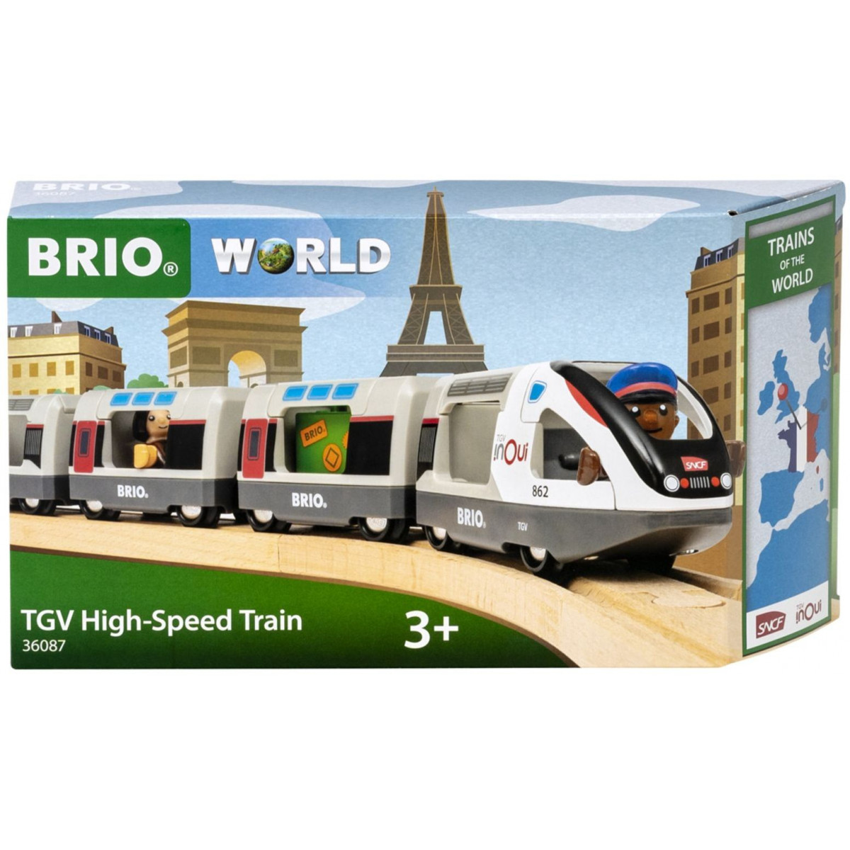 BRIO - Trains of the World - TGV Hochgeschwindigkeitszug